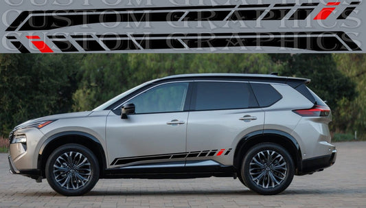 Autocollants Premium compatibles avec Nissan Rogue Meilleur design