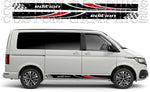 Autocollant en vinyle de qualité supérieure compatible avec Vw Transporter