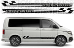 Autocollant en vinyle de qualité supérieure compatible avec le design Best Line de VW Transporter