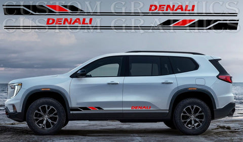 Premium Sticker Compatible With GMC Acadia Denali New Best Design