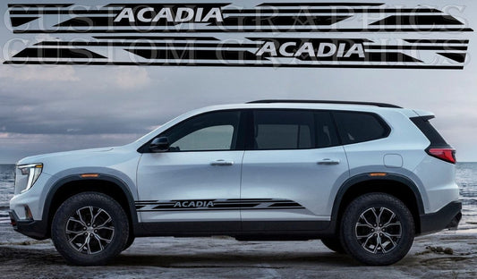 Autocollant haut de gamme compatible avec le design unique de GMC Acadia Denali