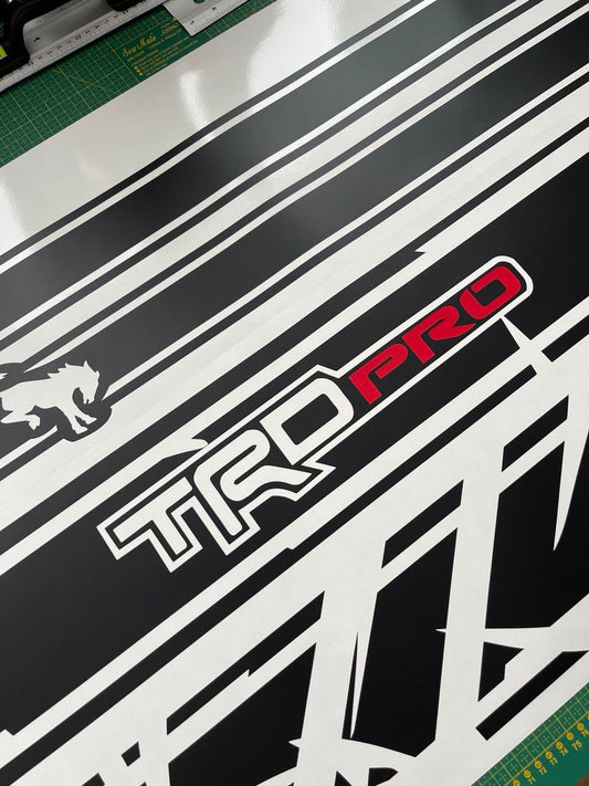 Autocollant en vinyle de qualité supérieure compatible avec Toyota Tacoma