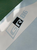 Premium Vinyl Sticker Compatible With Toyota GR 86 Unique Line Design