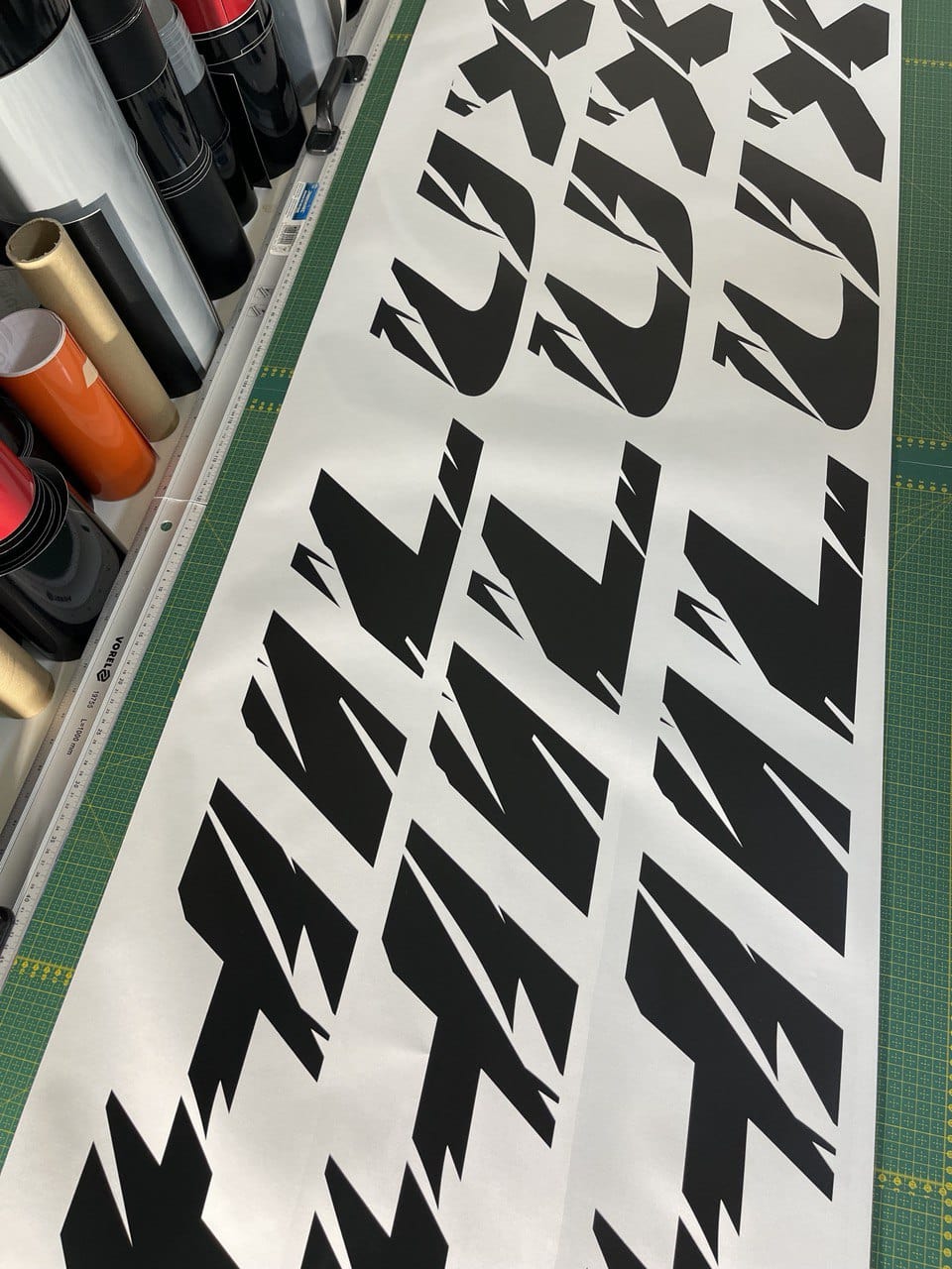 New Premium Stickers Compatible With Toyota Hilux forest name design