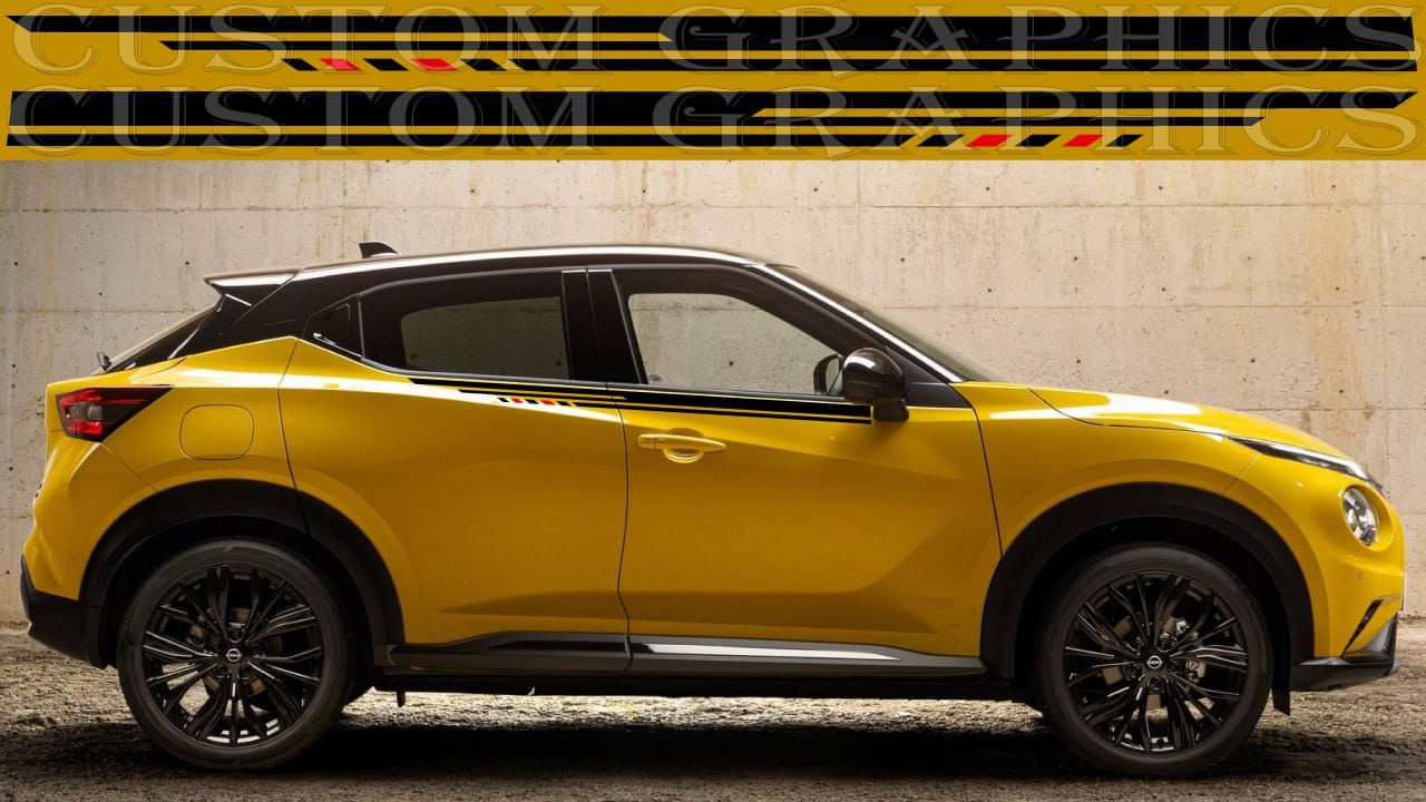 Autocollants en vinyle de qualité supérieure compatibles avec le design unique de Nissan Juke 