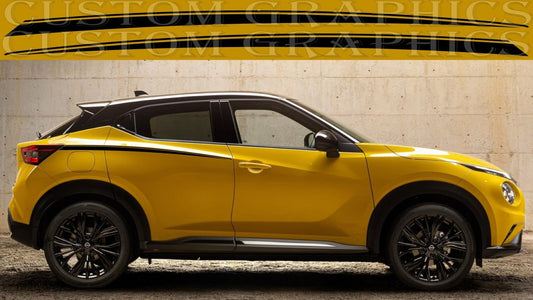 Autocollants en vinyle de qualité supérieure compatibles avec le design de l'homme arrière du Nissan Juke 