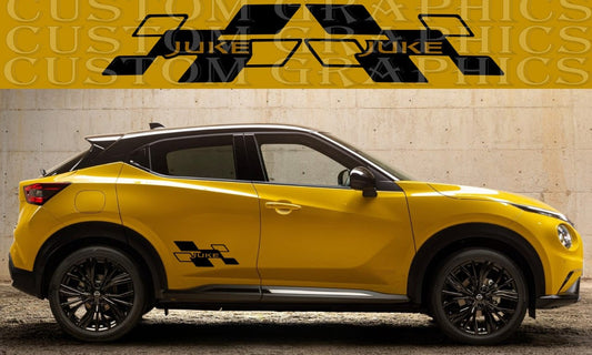 Autocollants en vinyle de qualité supérieure compatibles avec le design de style arrière du Nissan Juke 