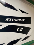 4x Line Design Graphics Compatible With Chevrolet Corvette C8 Stingray