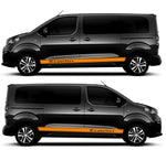 Premium Vinyl Stickers Compatible with Peugeot Traveller Personalized Design