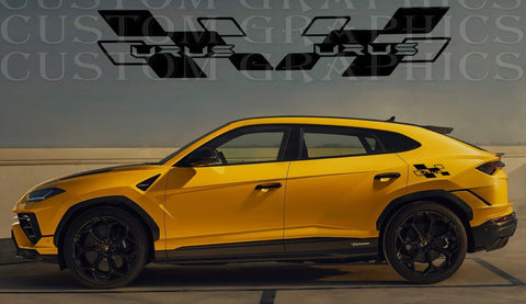 New Vinyl Sticker Compatible With Lamborghini Urus Man Style Design