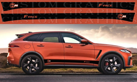Autocollant Premium Compatible Avec Jaguar F Pace SVR Nouveau Meilleur Design