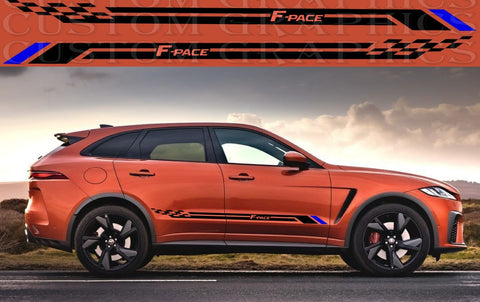 Premium Sticker Compatible With Jaguar F Pace SVR Best Line Design