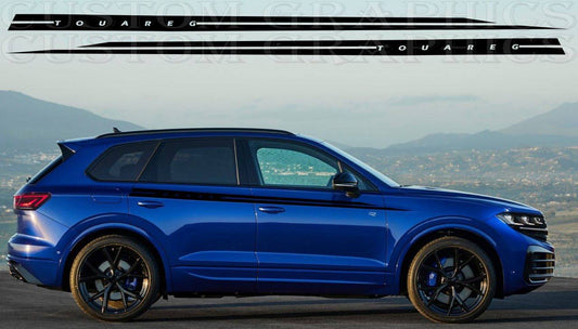 Enhance Your Vw Touareg with Our Custom Graphics! Premium Vinyl Sticker Compatible with Vw Touareg BBF Style Gifts