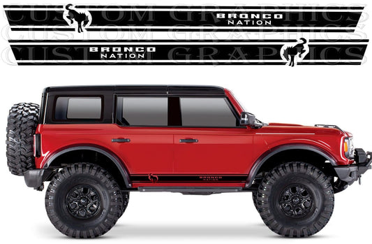 Premium Vinyl Stickers Compatible With Ford Bronco Nation 2023