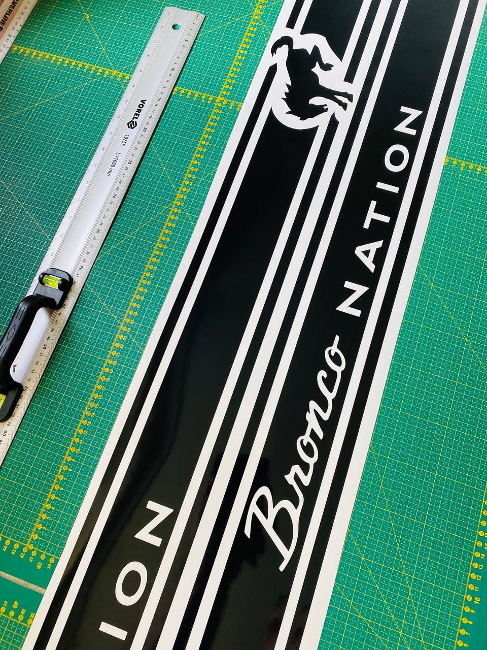 Autocollants en vinyle de qualité supérieure compatibles avec Ford Bronco Nation 2023