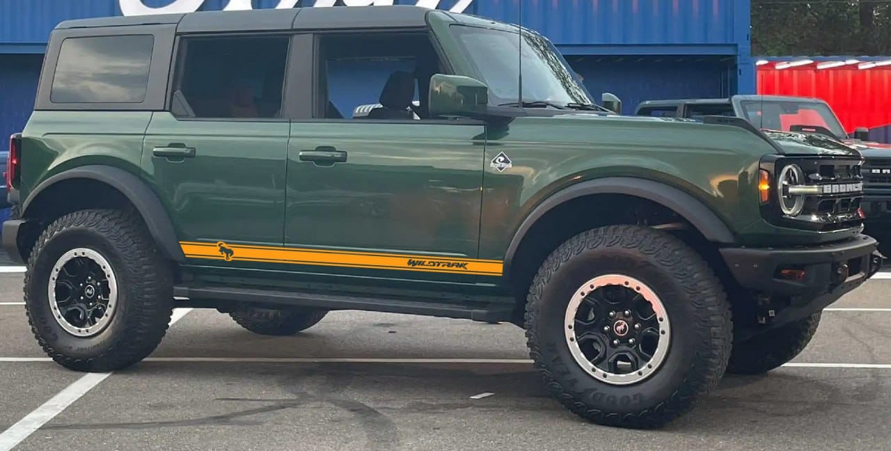 Autocollants Décalcomanies Nouveau Design Compatible Avec Ford Bronco 4 portes Design