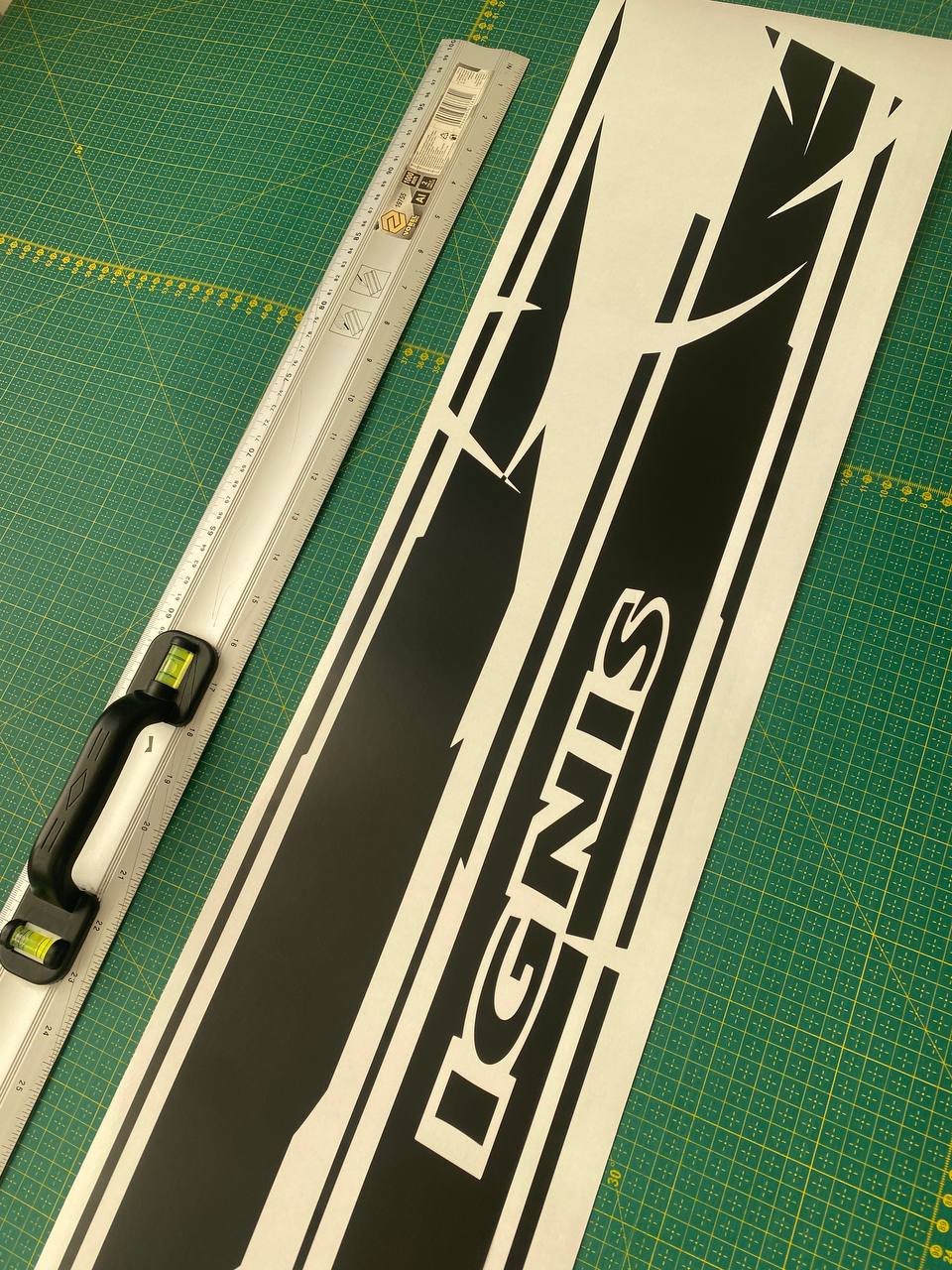 Autocollants graphiques de course en vinyle pour Suzuki Ignis