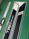 Premium Vinyl Sticker Compatible with Toyota Tacoma New Unique TRD sport Design