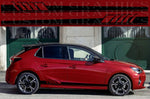 Premium Vinyl Stickers Compatible with Opel Corsa New line Design Sticker Street Auto