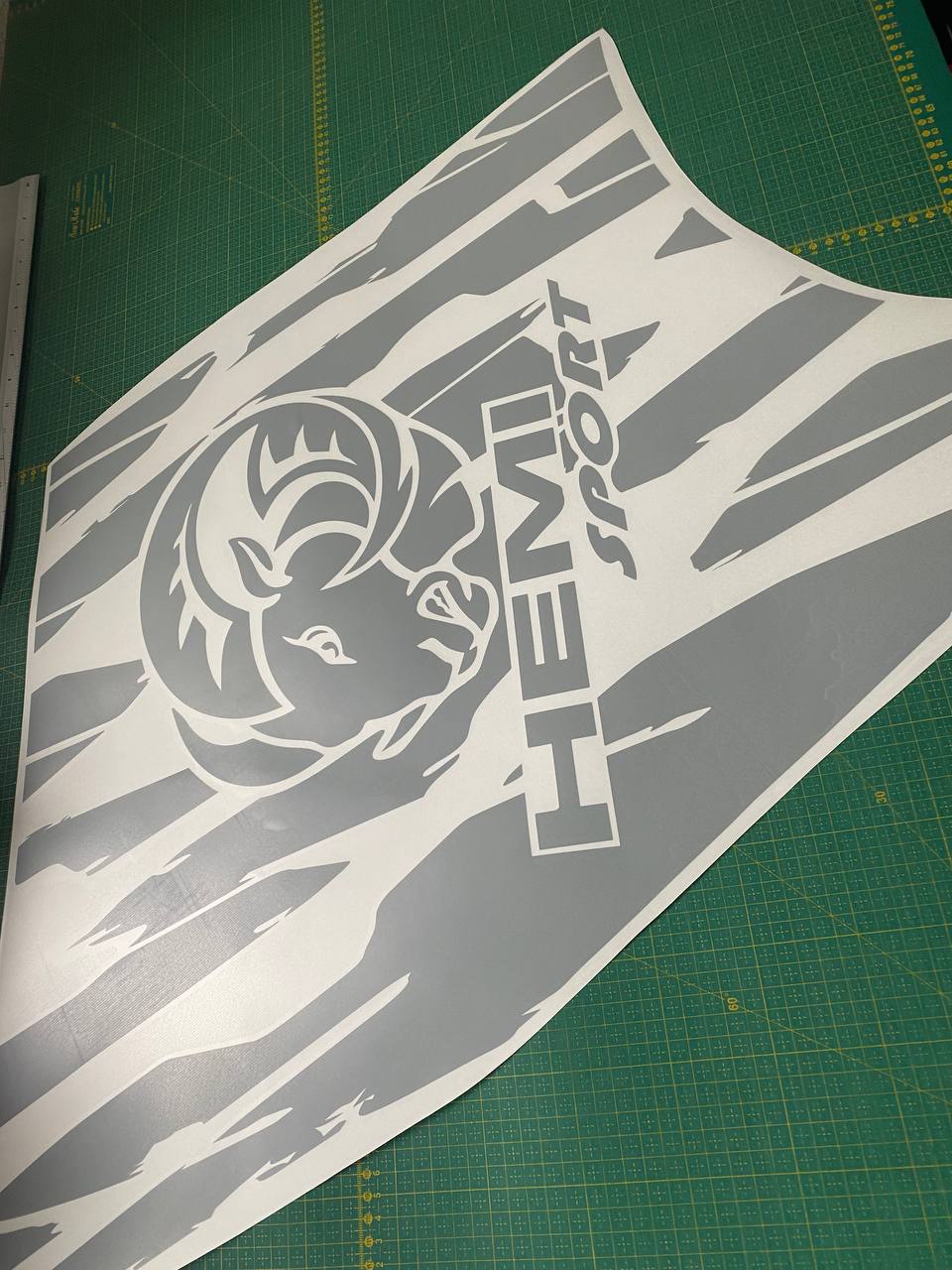 Premium Vinyl Sticker Compatible with Dodge RAM Ram Decals Stripes Decal