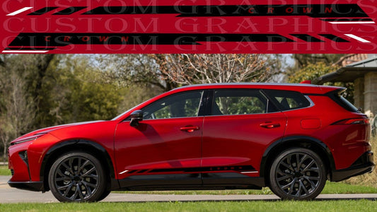 Premium Vinyl Sticker Compatible With Toyota Crown Signia Unique line Design