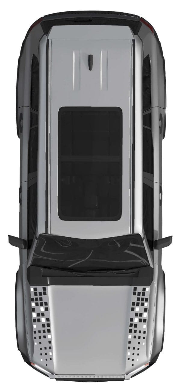 Premium Vinyl Sticker Compatible With Toyota Land Cruiser Hood Decals