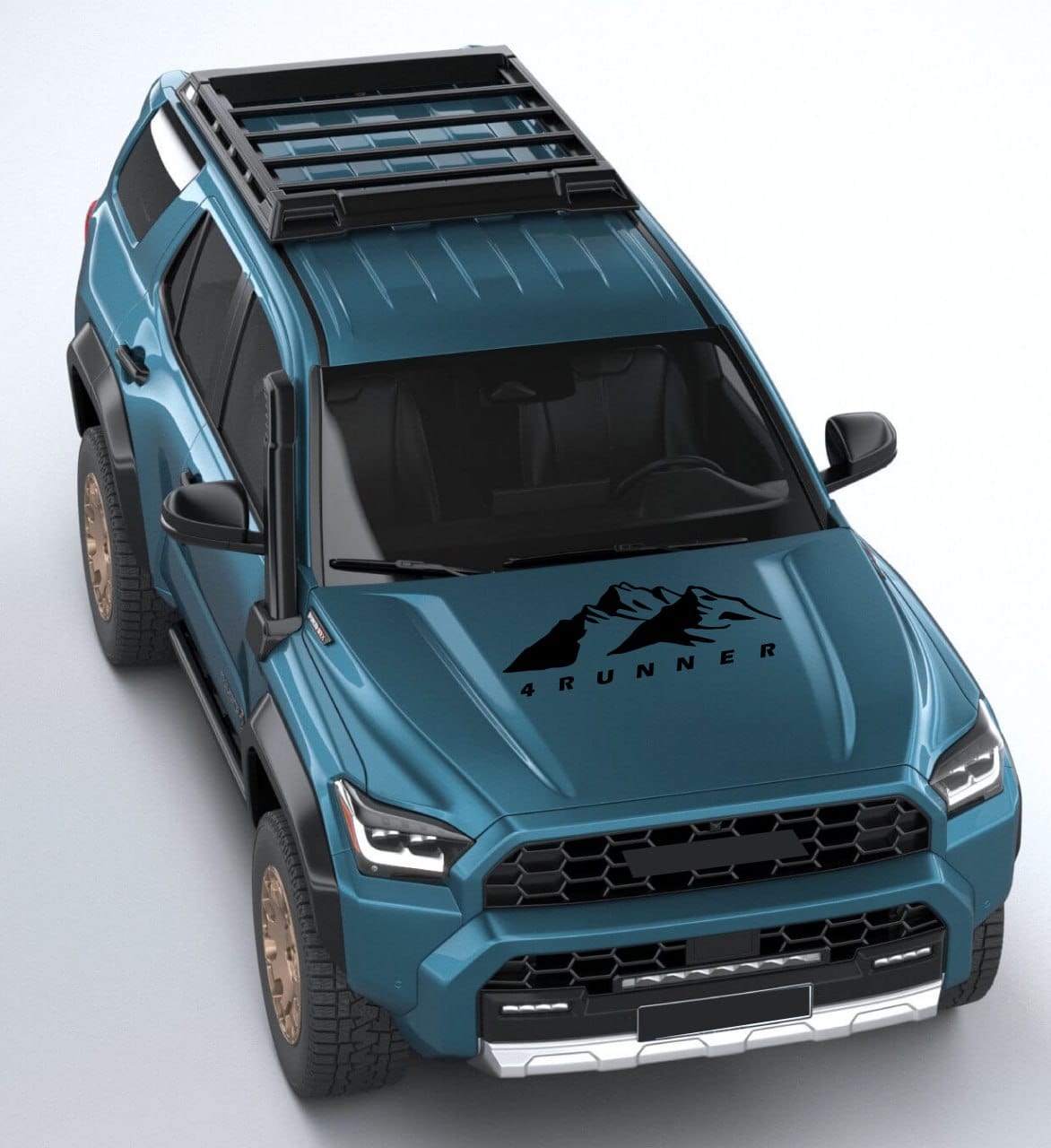 New Hood Sticker Compatible With Toyota 4Runner Mountain design