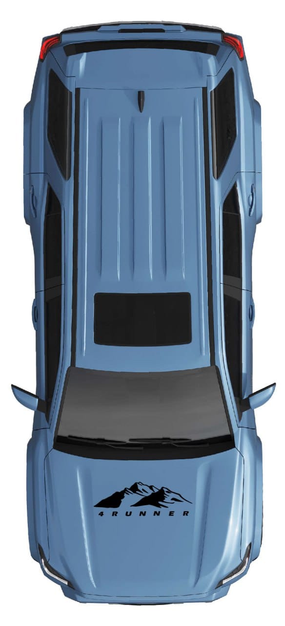 New Hood Sticker Compatible With Toyota 4Runner Mountain design