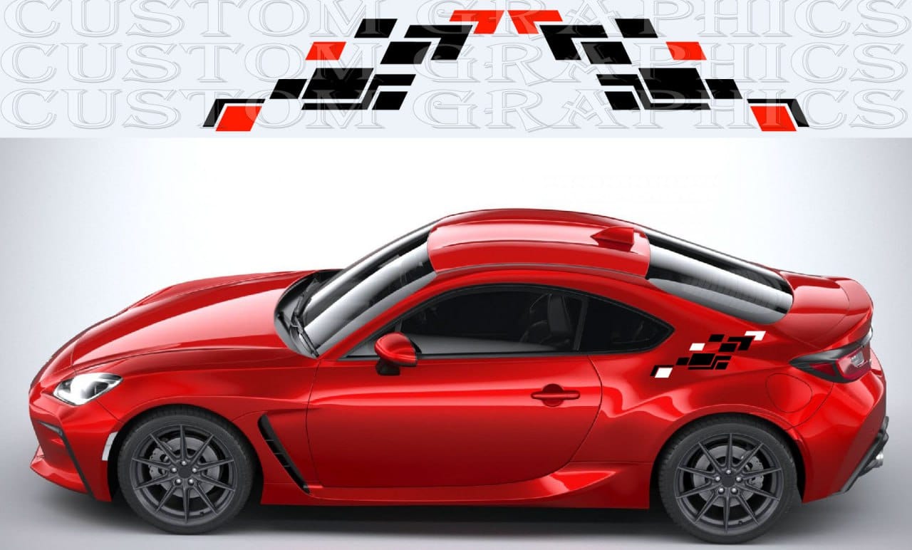 Premium Vinyl Sticker Compatible With Toyota GR 86 New Beautiful Design