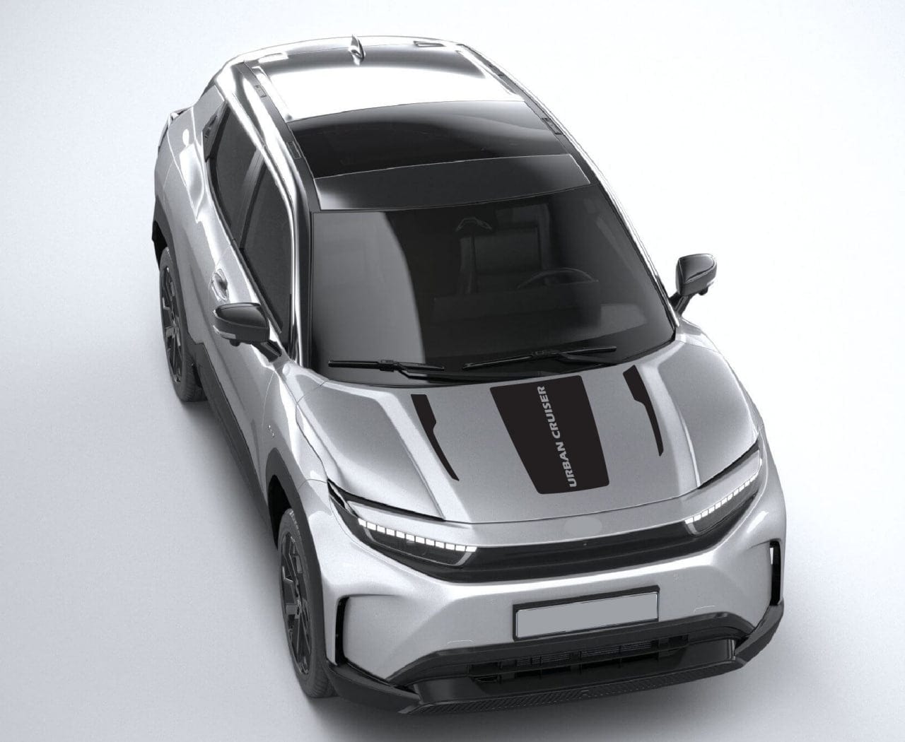 Premium Hood Stickers Compatible with Toyota Urban Cruiser Best Design