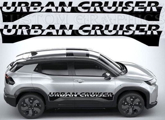 Premium Stickers Compatible with Toyota Urban Cruiser new Design
