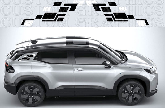 Premium Stickers Compatible with Toyota Urban Cruiser Style Design
