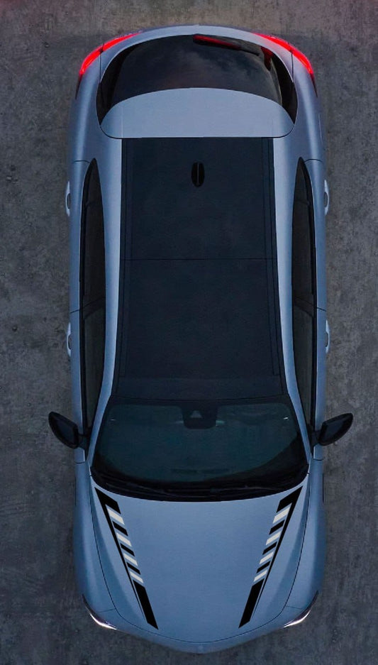 Alfa Romeo Stelvio Hood Graphic – Custom Sport Vinyl Accent