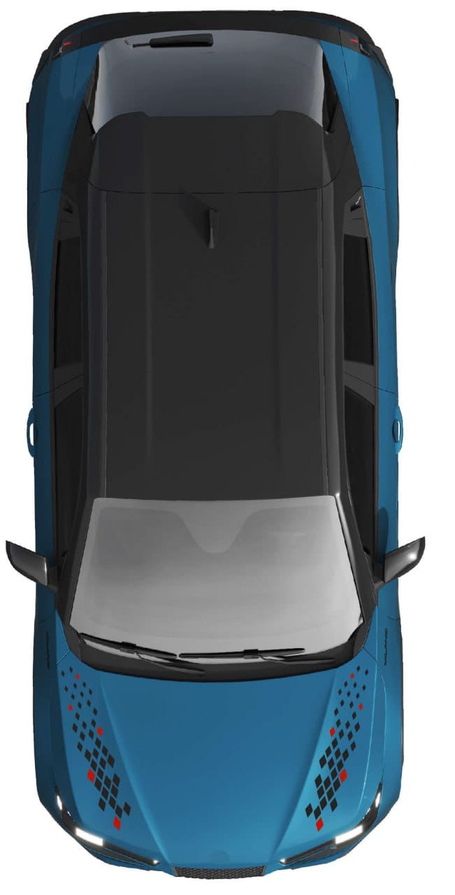 Custom Hood Stickers for Alfa Romeo Junior – New Premium Vinyl Design