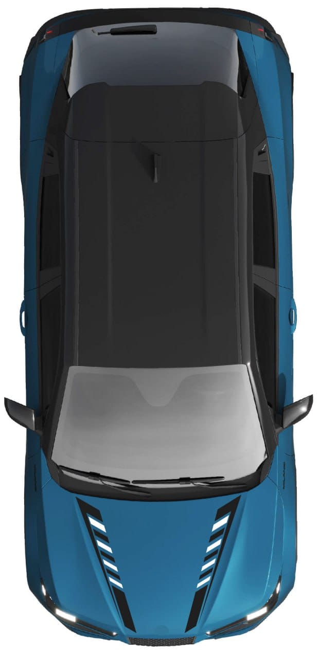 Custom Hood Stickers for Alfa Romeo Junior – New Premium Hood Vinyl Graphics