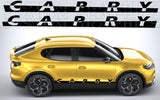 Vinyl Car Stripes for Ford Capri – Rear Design Decal Kit