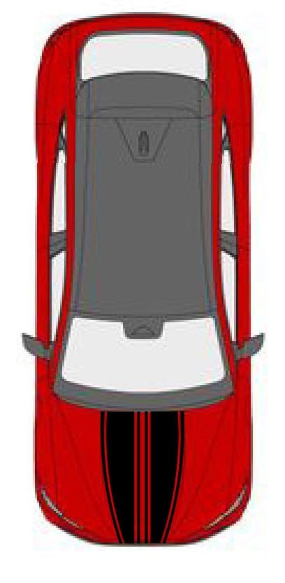 Premium Hood Sticker – Custom Work with Ford Mustang Mach E