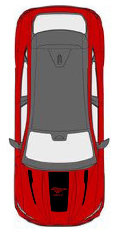 Elevate Your Ford Mustang Mach-E – Premium Custom Hood Decals, Freshly Designed