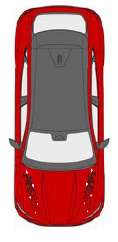 New Premium Hood Decals – Figure Style for Your Ford Mustang Mach E