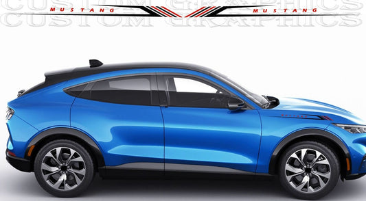 Ford Mustang Mach E Vinyl Decals – Premium Styling Stickers Car Look