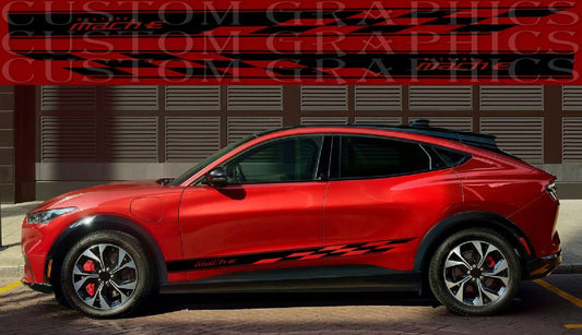 Premium Sticker – Custom Work with Ford Mustang Mach E
