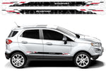 EcoSport with rugged side panel graphic kit installed