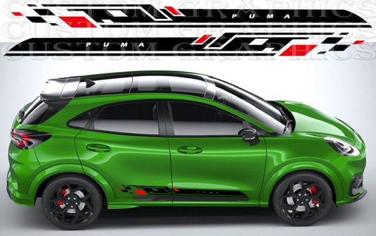 Ford Puma Roof Stripe – Clean Custom Look