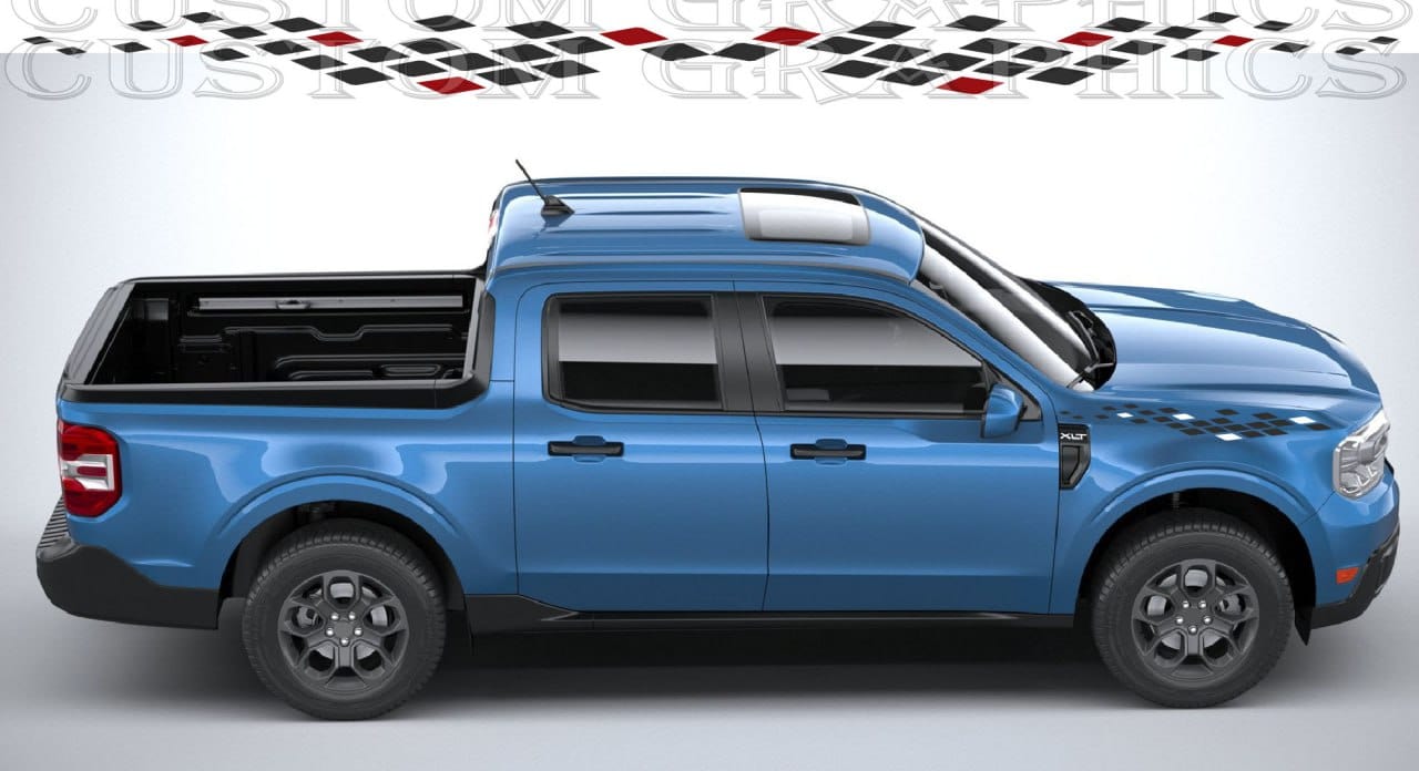 Autocollants en vinyle pour homme compatibles avec Ford Maverick Tremor