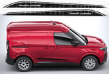 Ford Transit Courier with sleek, minimal design decals