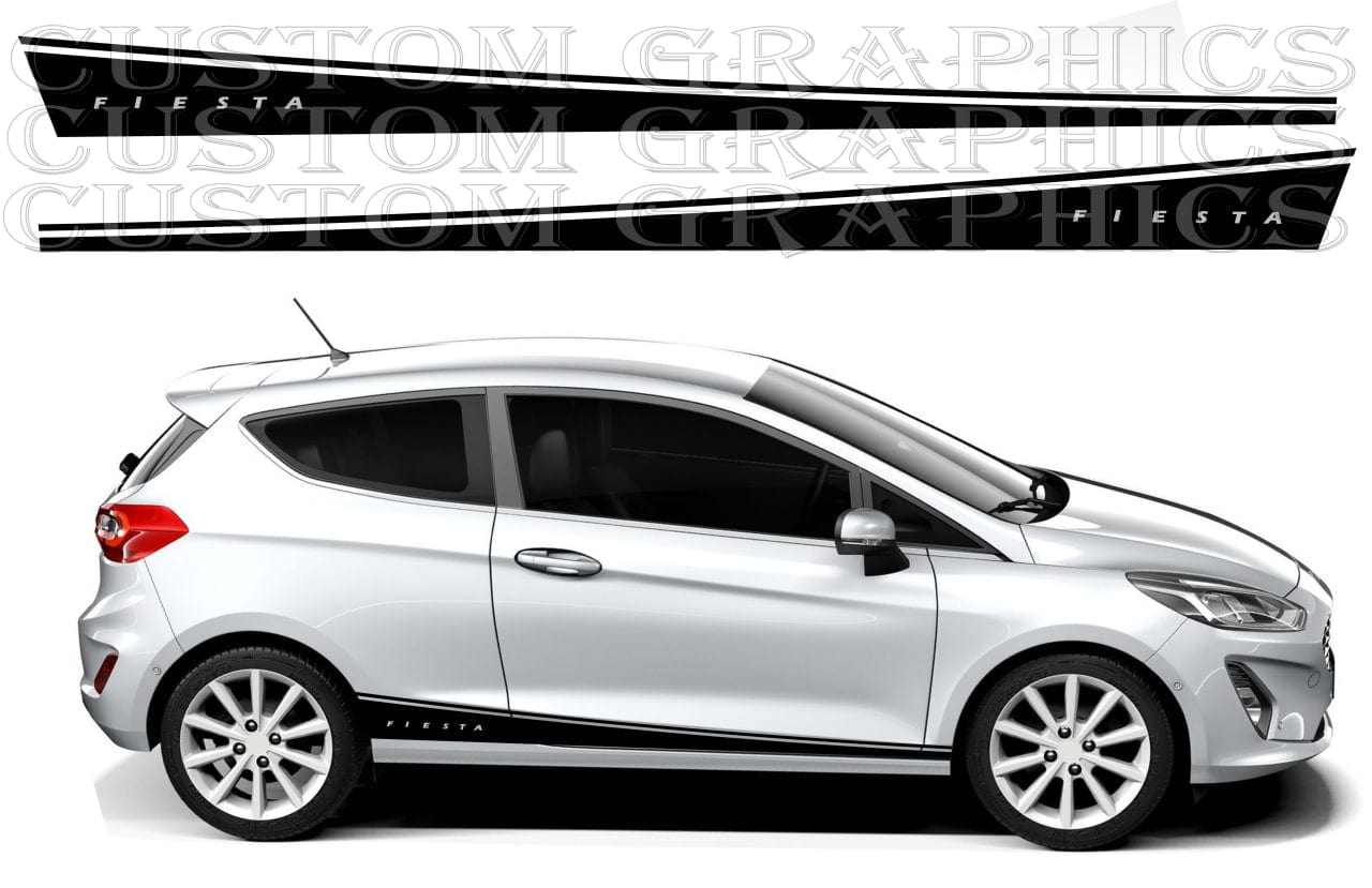 Smoked LED rear lights for Ford Fiesta 2