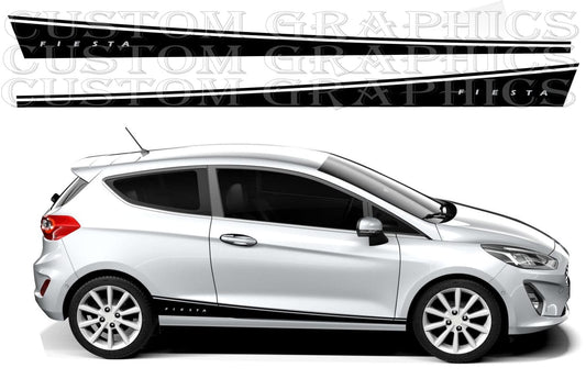 Smoked LED rear lights for Ford Fiesta 2