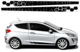 Chrome delete trim wrap for 2-door Fiesta