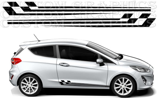 Full body racing vinyl kit for Fiesta 2-door