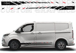 Custom graphics for Transit van side panels